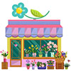 Professional flower shop